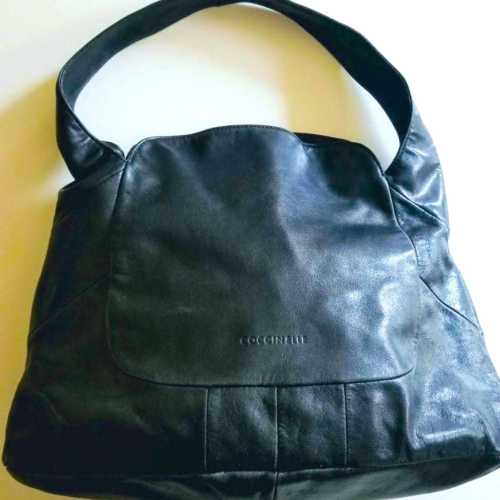 Coccinelle black leather bag